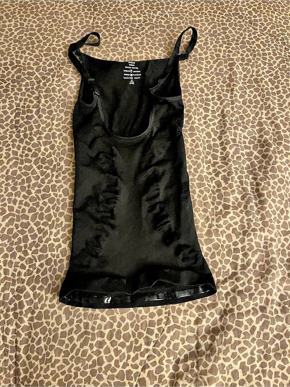 Seamless Power Cami Black Shapewear Cami